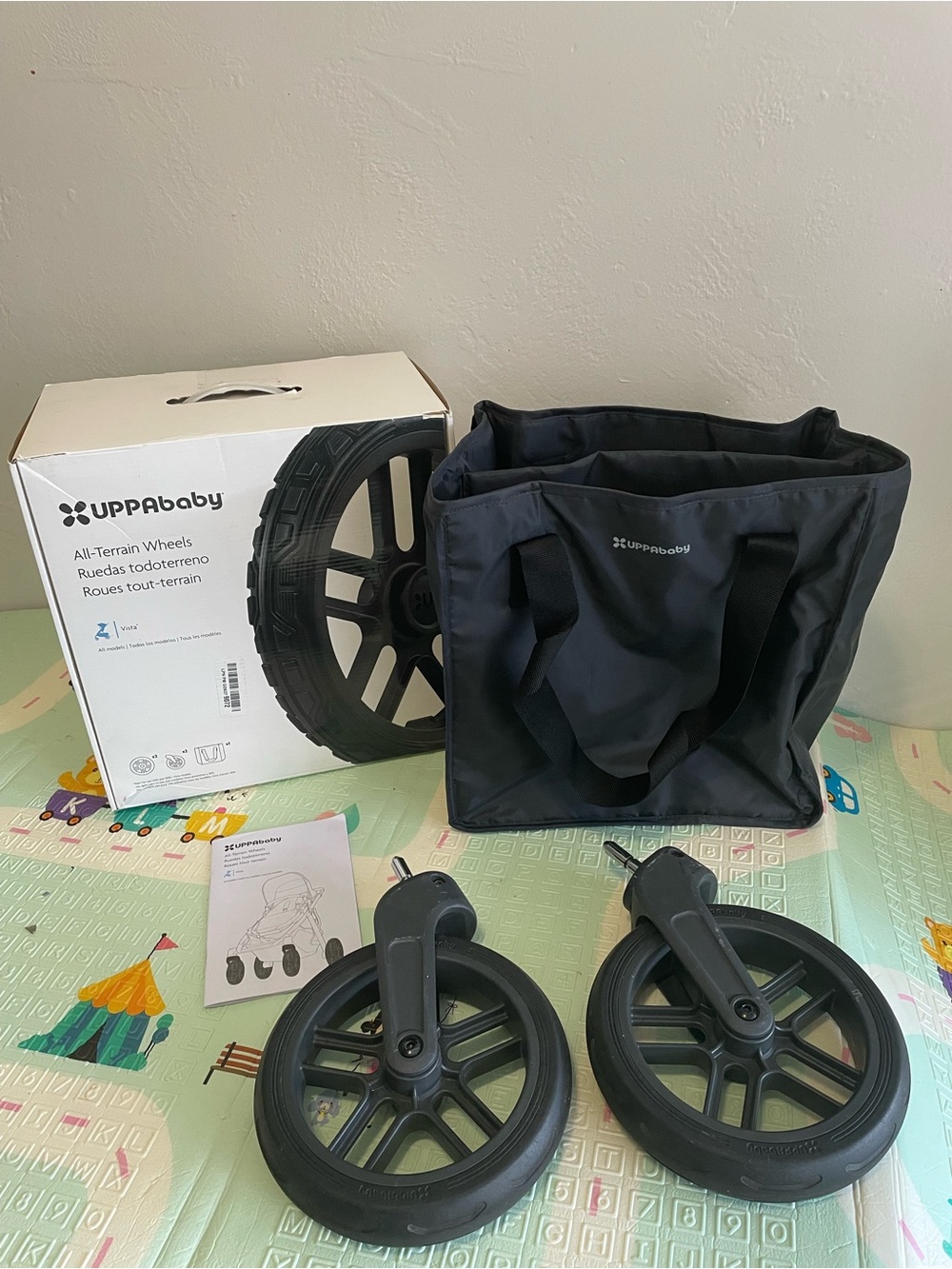 Uppababy vista front wheels